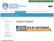 Tablet Screenshot of careers.asbointl.org